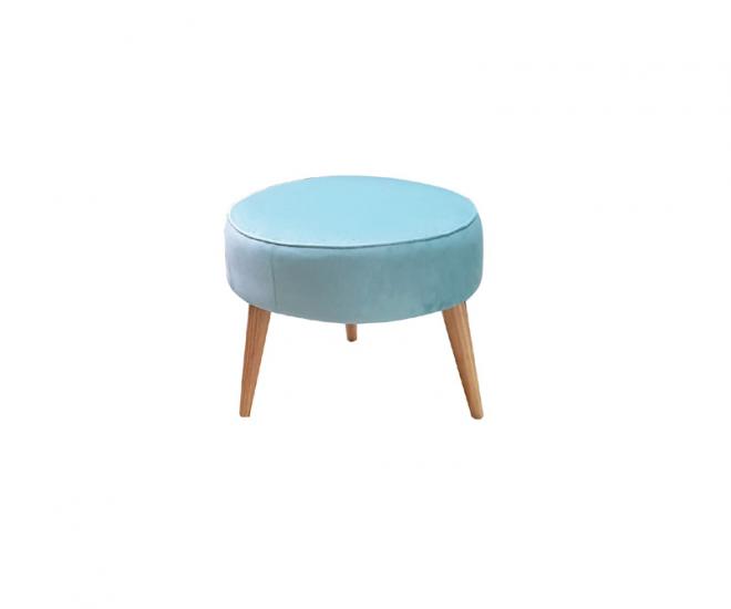 Sky Blue Ottoman