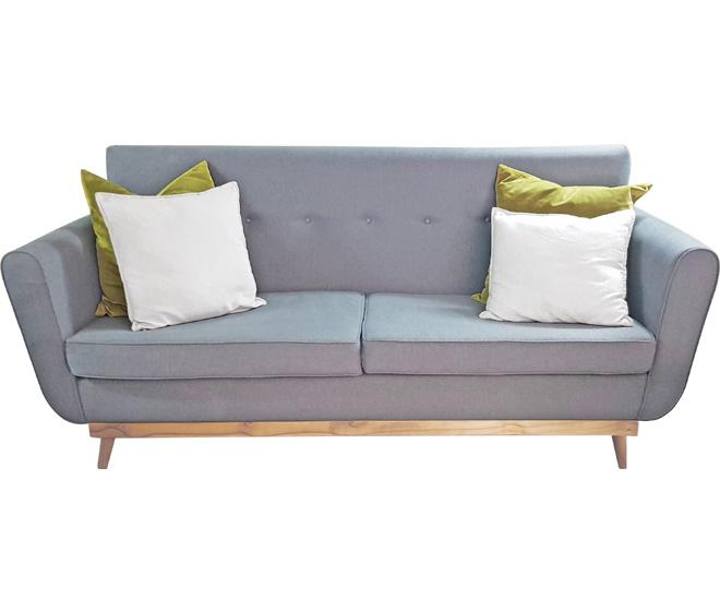 Grey Cushion Sofa